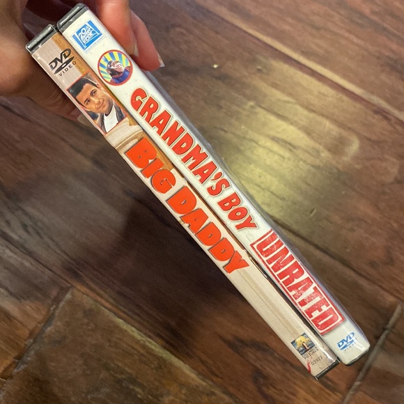 2 DVD movies Adam Sandler in Big Daddy & Happy Madison Production Grandma’s Boy - Picture 2 of 11